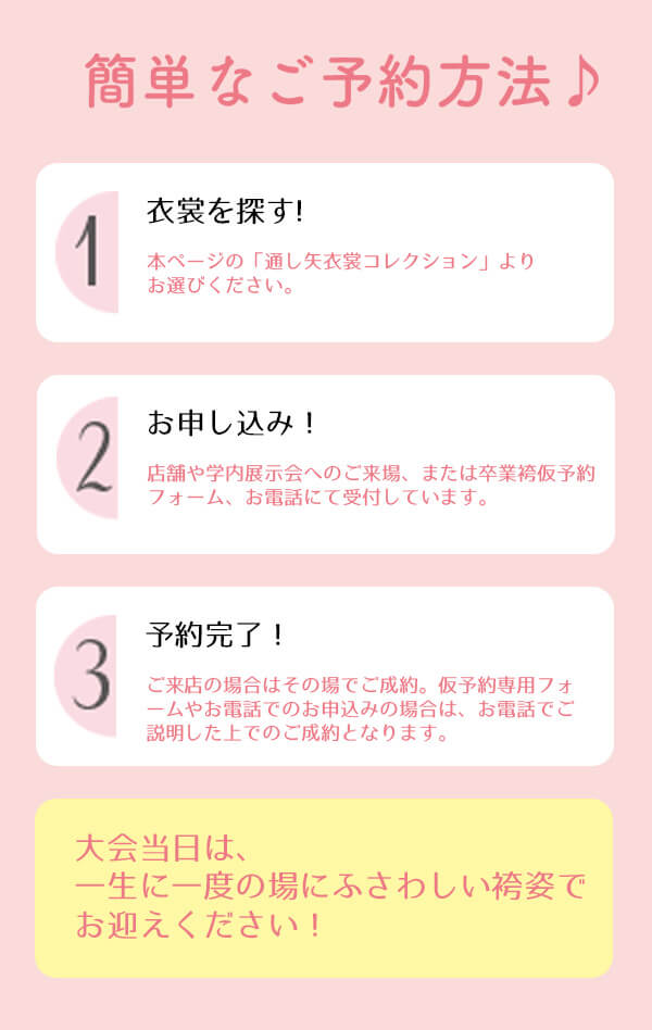 通し矢予約方法