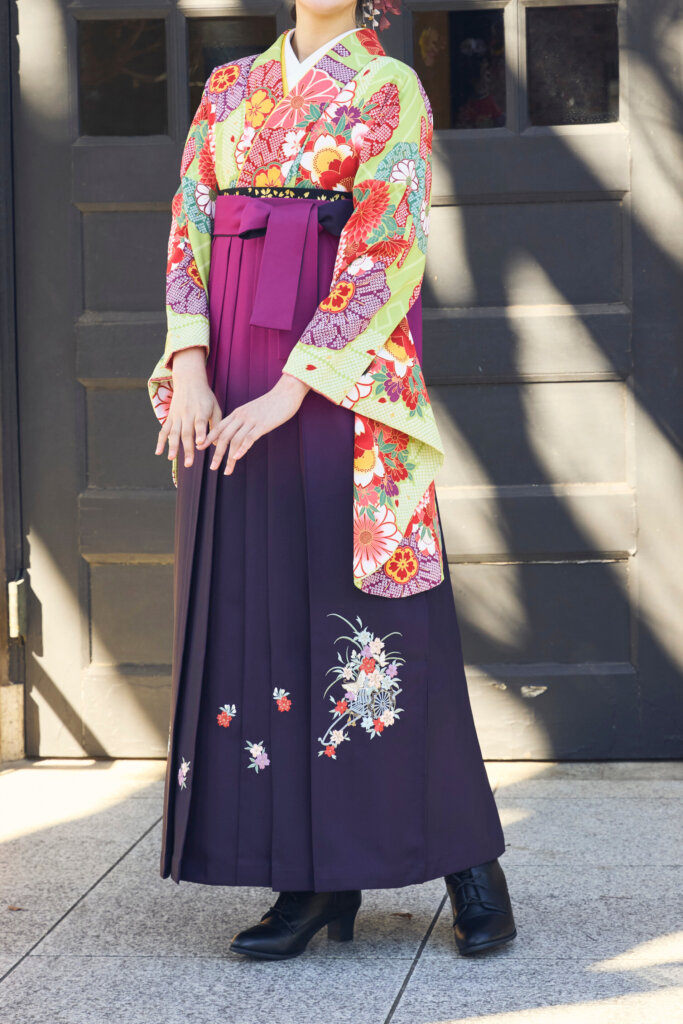 コラム緑の着物_S83