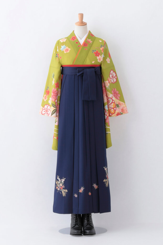 コラム緑の着物_S78