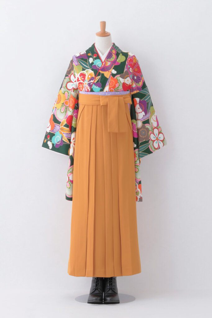 コラム緑の着物_S96