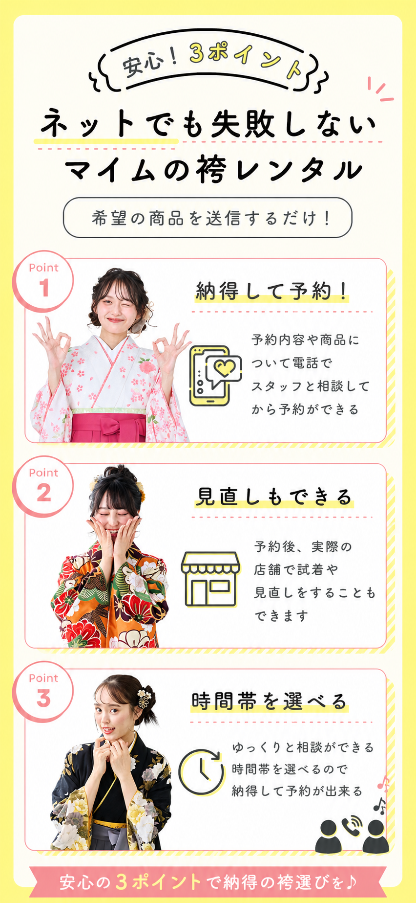 安心ポイント